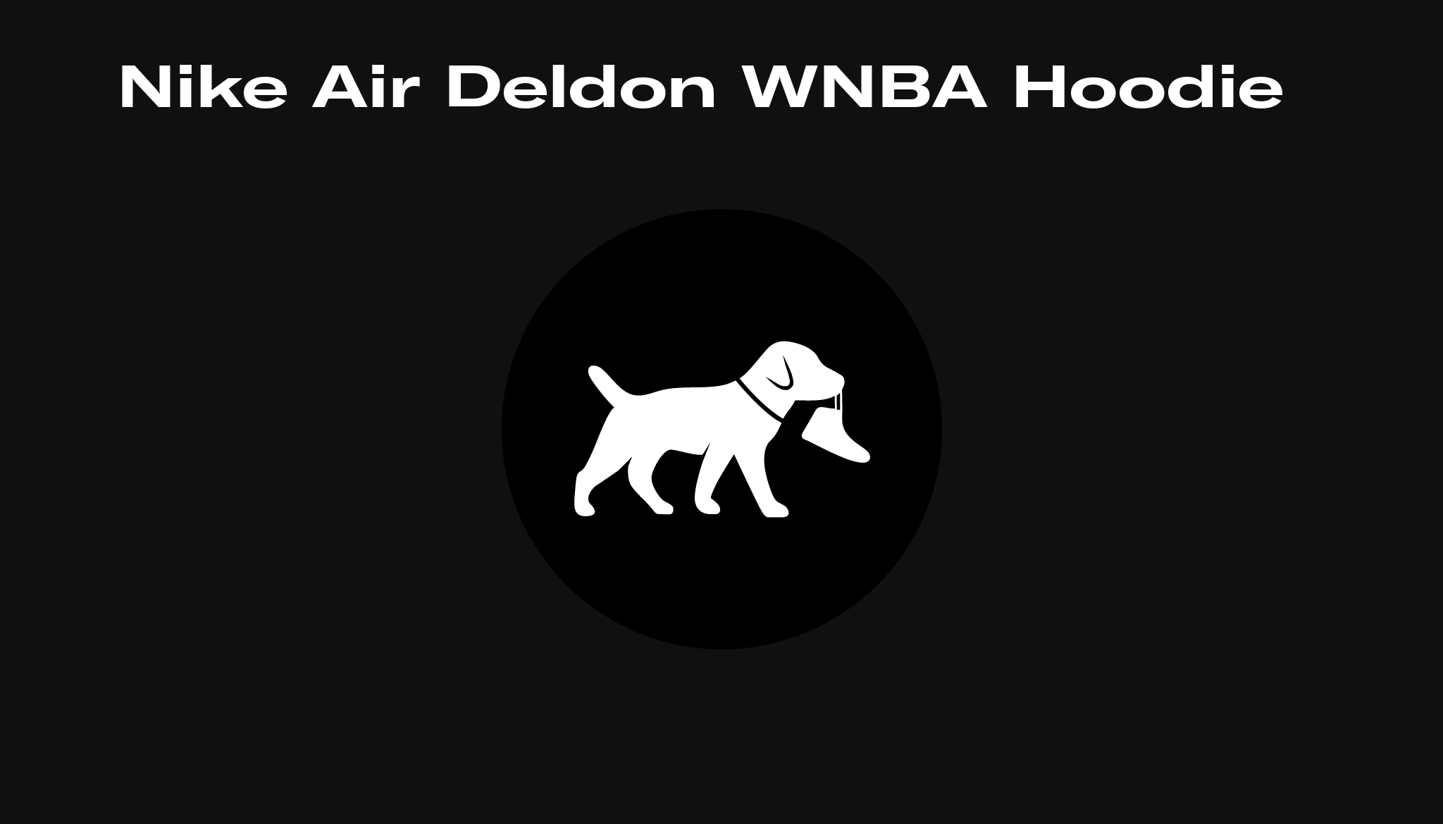 Nike Air Deldon WNBA Hoodie Raffles And Release Dates